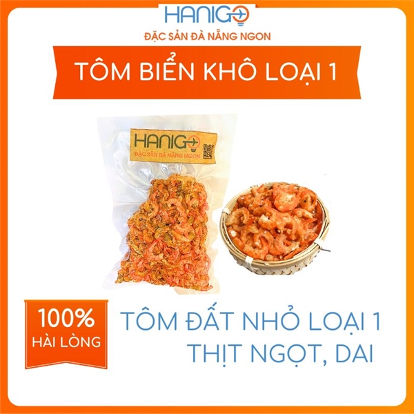 Tôm Biển Khô Ngon Loại 1 - 200G - HANIGO