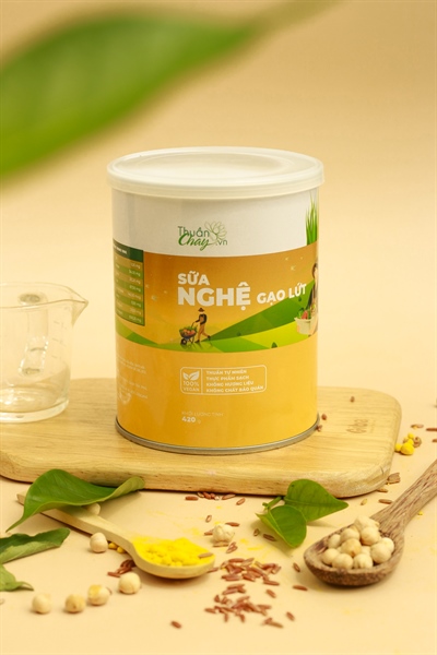 Bột Sữa Nghệ Gạo Lứt (420g)