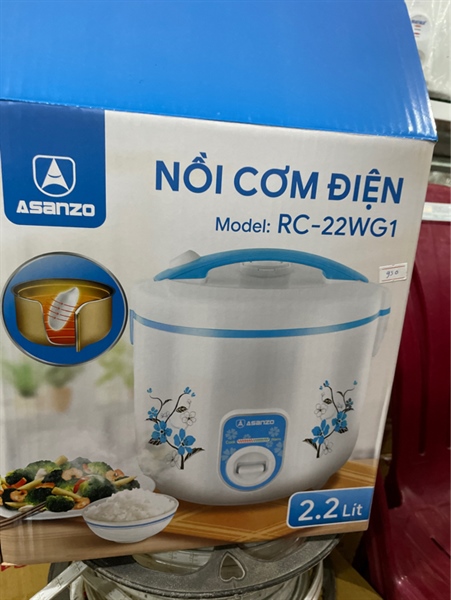 Nồi cơm điện asanzo 2.2L