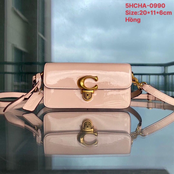 5-HCHA-GIỎ XÁCH KHÓA C-HỒNG-(COA79T223)