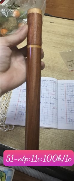 51-NTP-(060.17123.11C)-HỘP ỐNG TRÒN DÀI ĐỰNG TRẦM