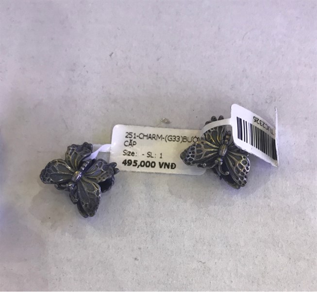 251-CHARM-(G33)BƯỚM CẶP