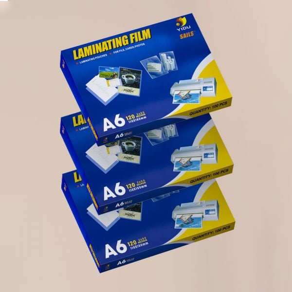 Màng ép plastic A6 (110 x 160mm) 80 mic YIDU SAILS 4R03