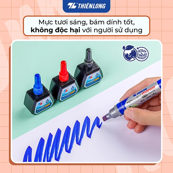 Mực bút lông dầu Thiên Long PMI-01 25ml