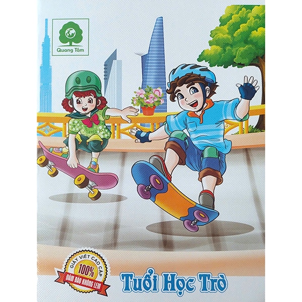 Tập học sinh 96 trang Tuổi Học Trò 80 gsm 205 x 155 mm T100