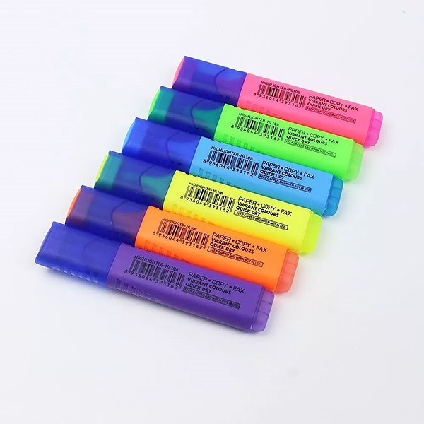 Bút dạ quang thân dẹt cao cấp HL108