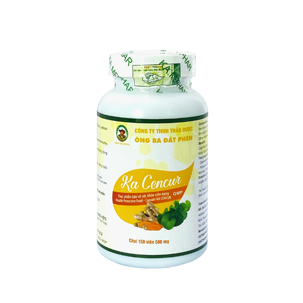 Ka Cencur 250 Viên - Giúp giảm cân, giảm mỡ máu