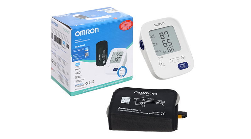 Máy đo huyết áp tự động Omron HEM-7156T