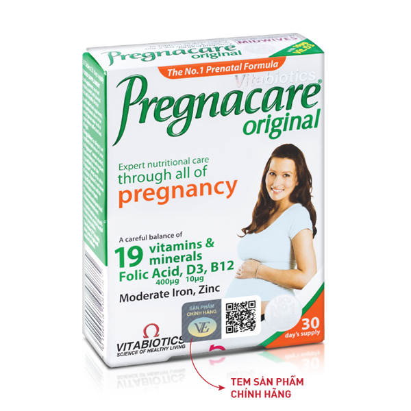 Pregnacare Original Vitabiotics - Bổ sung vitamin, khoàng chất cho phụ nữ mang thai và cho con bú
