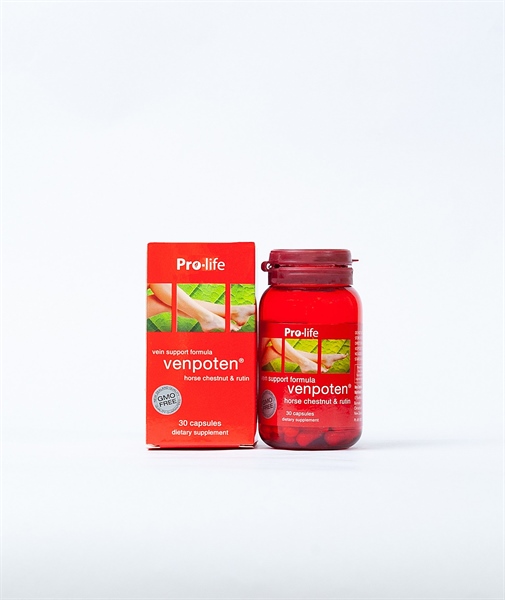 Venpoten Pro-life - Viên uống hỗ trợ suy giãn tĩnh mạch chân (30 viên)