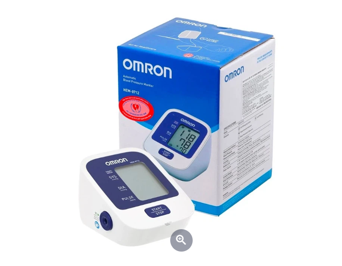 Máy đo huyết áp tự động Omron HEM-8712