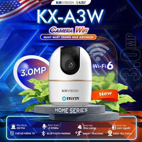 Camera Kbvision KX-A3W 3MP 2K