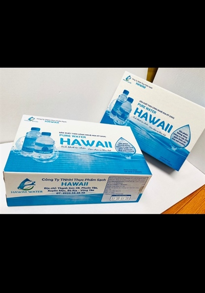 Nước chai Hawaii 250ml - Thùng 24 chai
