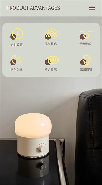 ĐÈN NẤM VẶN