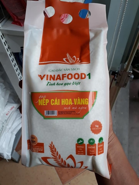 Nếp cái hoa vàng vinafood 1kg