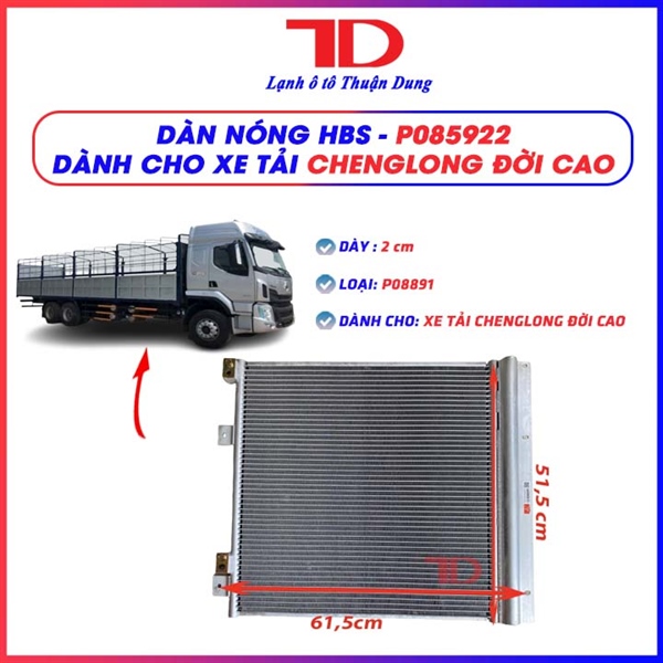 Dàn nóng HBS - P085922 Chenglong đời cao (5 cái/thùng)