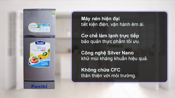 Tủ Lạnh Funiki 130 Lít FR-135CD