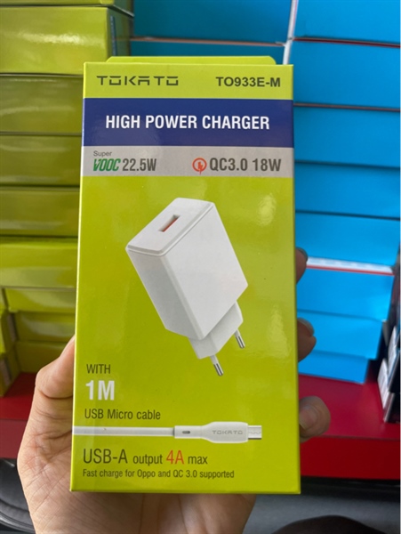 Bộ Sạc Nhanh 22.5W TO993E-M Ra Micro