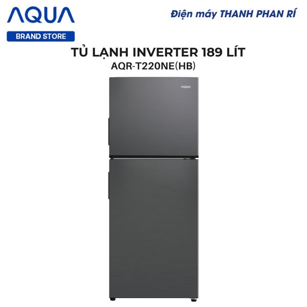 Tủ lạnh Aqua inverter 189 lít AQR-T220NE(HB)