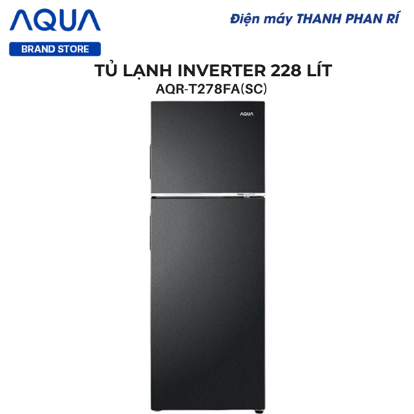 Tủ lạnh Aqua Inverter 228 lít AQR-T278FA(SC)