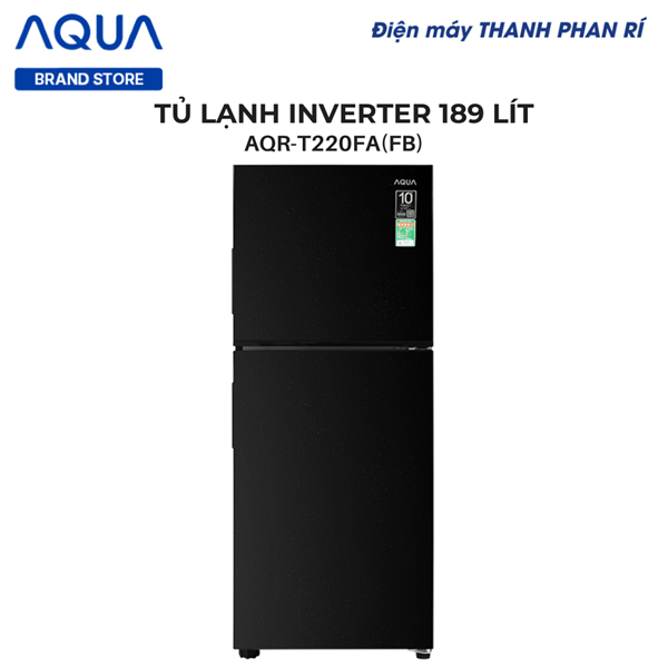 Tủ lạnh Aqua Inverter 189 lít AQR-T220FA(FB)
