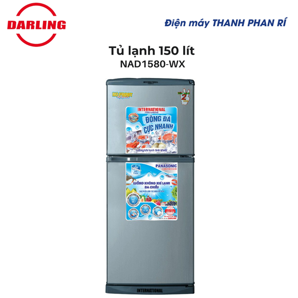 TỦ LẠNH INTERNATIONAL 150L NAD 1580WX