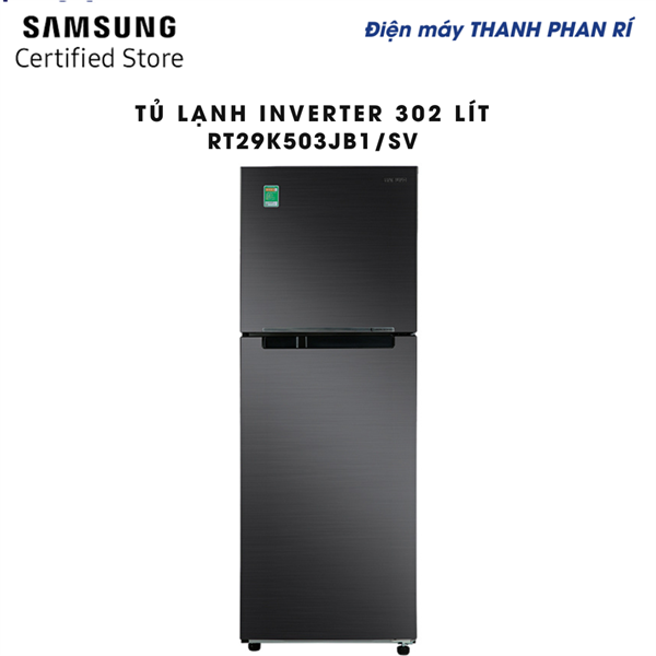 Tủ lạnh Samsung Inverter 302 Lít RT29K503JB1/SV