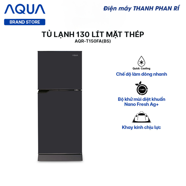 Tủ lạnh Aqua 130 lít AQR-T150FA(BS)