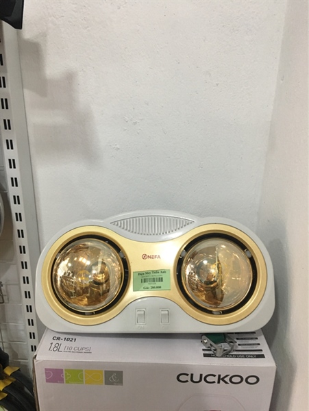 Đèn sưởi nhà tắm 2 bóng