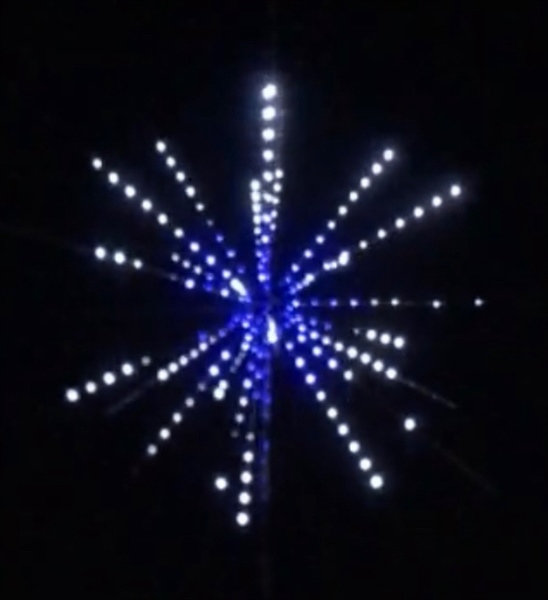 Pháo hoa điện 25 tia