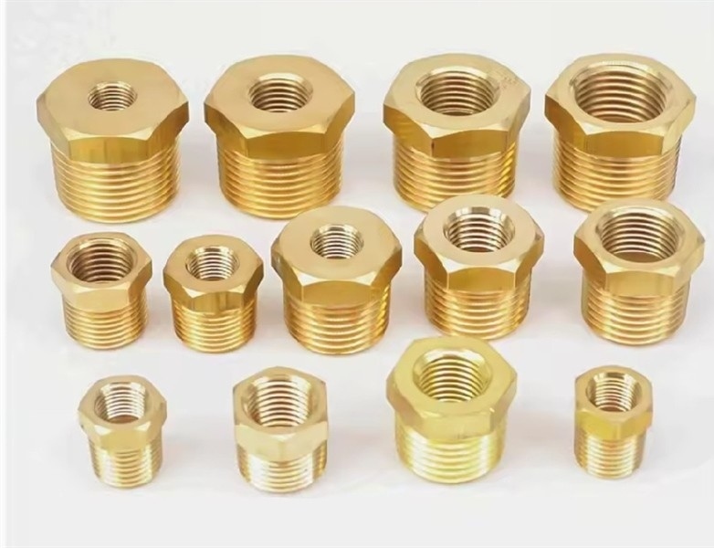 NỐI 2 ĐẦU RĂNG NGOÀI 22/21 ĐỒNG THAU