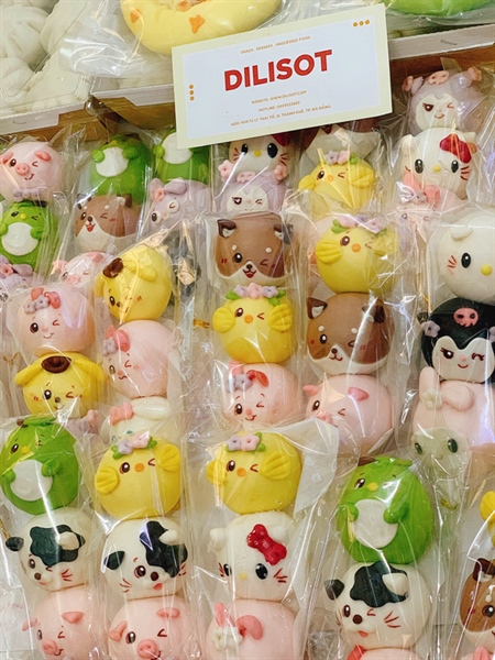 Bánh bao xiên hồ lô chay
