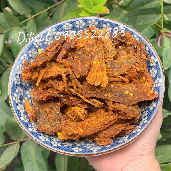 Bò khô lát mini