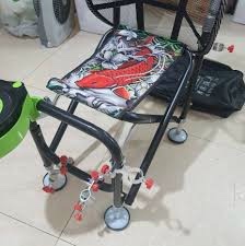 Ghế địa hình tựa cao chân đen