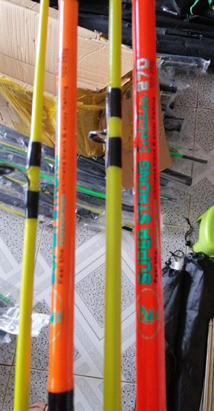 Cần máy SUPER STRONG 1.80m ghim