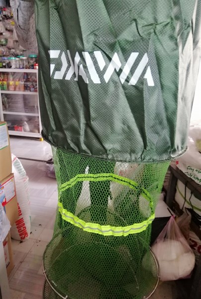Gọng DAIWA đen xanh lá 45cmX2m5