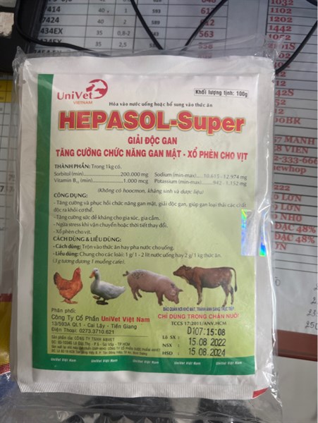 HEPASOL-Super giảo độc gan 100g