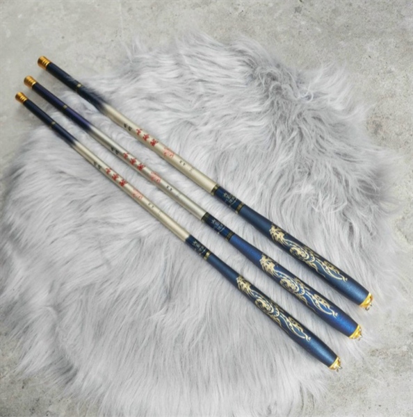 Cần rút 45cm Phong Vân Xanh 2m7