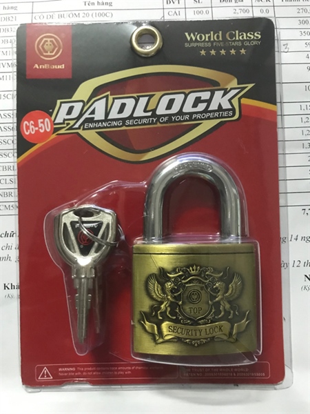 Ổ khoá Padloock 50