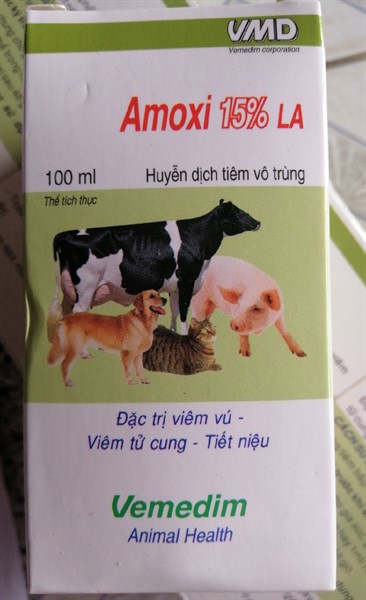 AMOXI 15% LA 100ml