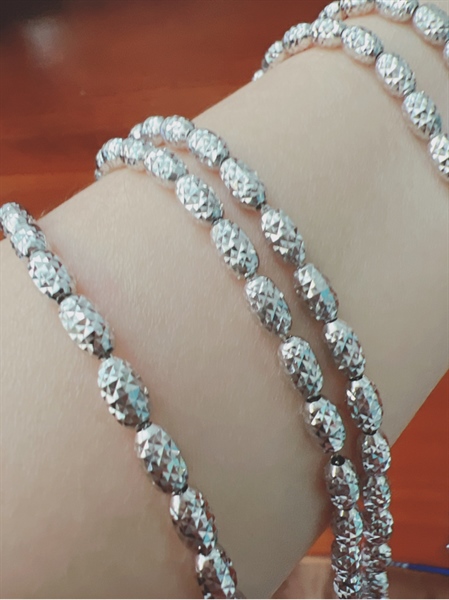Lắc bi caro oval ý xikim