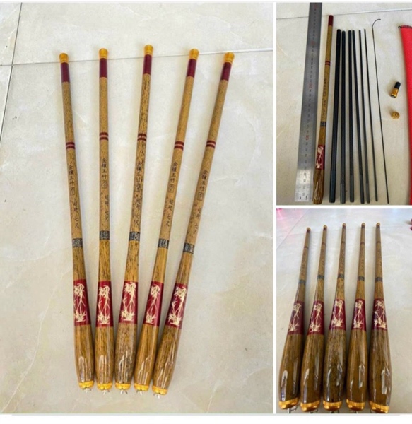 Cần rút 30cm Trúc Vàng 2m1
