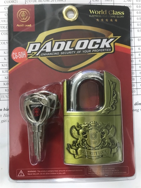 Ổ khoá Padloock 50H chống cắt