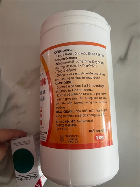 Meiko-Tetra-siêu trứng 1kg