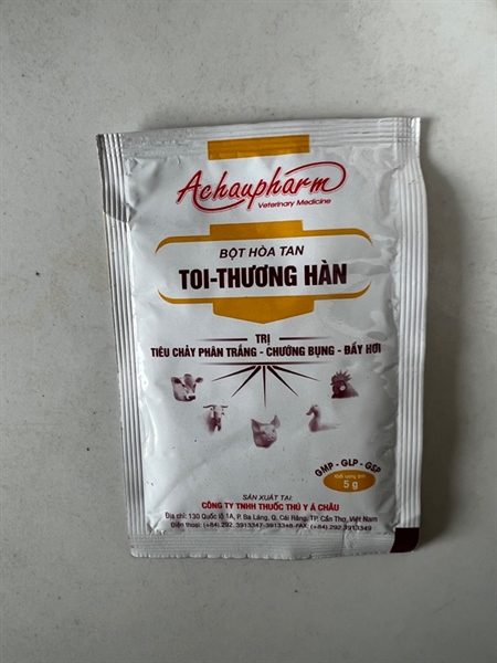 AC-Toi thương hàn( phân trắng chướng hơi) 5g