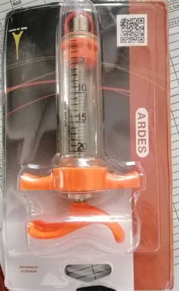 Ống chít ARDES 10-20ml ron đỏ
