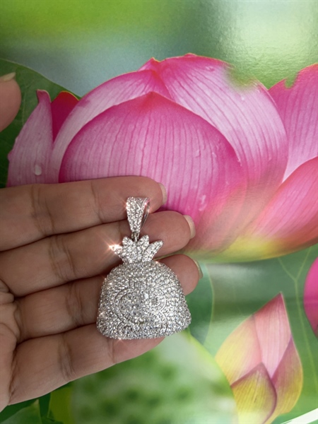Mặt túi tiền lớn đá tấm