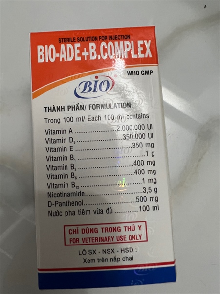 BIO, ADE+B.COMPLEX - 100ml