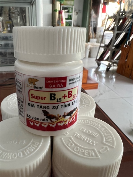 GMP-Vitamin B15+B12 hủ 50 viên