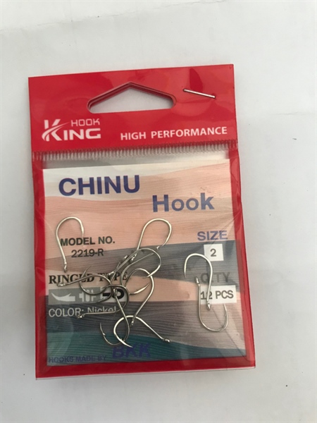 Lưỡi chinu hook ( 0.8, 1,2,4,5,6,7,8,9,10,11,12)